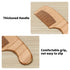 Set 5 1 Wooden Natural Goat Bristle Brush and Cradle Cap Comb - in Baby Grooming Kit for Newborns, Toddlers, Boys