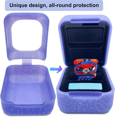 xcivi Anti-Slip Silicone Case Cover for Bitzee Interactive Toy, Protective Sleeve Skin for 3D Electronic Pets