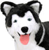 Melissa & Doug Giant Siberian Husky - Lifelike Stuffed Animal Dog