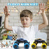 Pull Back Toy Trucks for Boys, Alloy Educational Monster Cars for Toddlers, Inertia Car Toy (Yellow)