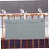 Vaguelly Cotton Baby Bed Organizer for Stroller Multi-Functional Hanging Storage Bag Double Compartments for Diapers