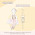 MON AMI Ballerina Stuffed Doll - 22” Plush Doll for Girls, Toy or Room Decor, Great Gift for Kids