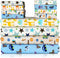 Omilion Receiving Blanket for Baby, 4 Pack, 30 inch x 30 inch, 100% Flannel Cotton