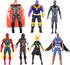 14 pcs Superhero Action Figures Set, 6.5-inch Collectible Models, Exclusive Toys for Kids