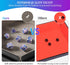 2 Pcs Portable Folding Dice Rolling Tray Set for RPG DND Table Games, PU Leather and Velvet Holder