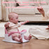 6 Baby Bath Seat for Babies Months & Up Sitting Up,Infant Bath Seat with Temperature Alert+Open Backrest+on/Off