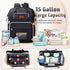 Bubblbay Backpack, 16 900D Diaper Bag Large Pockets Multifunctional Portable Baby Travel Bags for Boys Girls