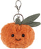 Apricot Lamb Orange Cute Keychain, Soft Plush Stuffed Toys for Kids’ Backpack, Purse