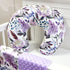 Set Purple Floral Wisteria Nursing Pillow Cover, Nursing Pillowcase for Baby boy or Baby Girl, Nursing Pillow slipcover