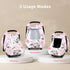 2 3D Pea Pod Car Seat Cover for Baby Girls, Floral Infant Car Seat Canopy Cover for Newborn, with Layers Windows