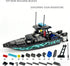 Set City Coast Guard Boat Building Blocks Police Boat, Rescue Boat & Patrol Ship Toy for Boys and Girls, STEM