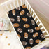 Sheet,52x28IN Pfrewn Crib Sheets for Boys Girls American Football Ball Fitted Crib Sheet Fits Standard Crib Mattress