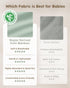 03 Yoofoss Baby Swaddle for Newborns Months, Rayon Made from Bamboo Swaddle, Noiseless Closure Swaddle Sack, Soft