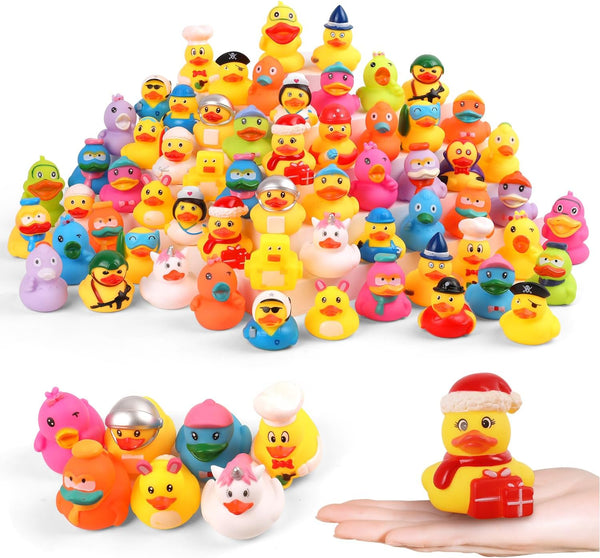 umbresen Rubber Ducks Bath Toy in Bulk, Assortment Jeep Ducks for Jeep Ducking,
