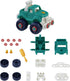 Toysmith Build Your Own Vehicle Set, 84 Pieces to Build 3 Different Vehicles, DIY Interactive Toys for Ages 3+