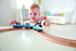E3729 8 Set, 14.76" 3.15" 9.45" Hape Figure Safety Train Railway L x W x H, Multicolor