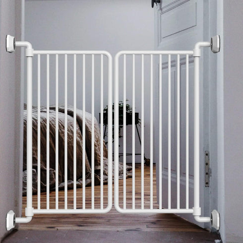 ICERO Baby Gate Wall Protector - 4 Pack, Protect Walls & Doorways from Pet & Dog Gates for Child Pressure Mounted