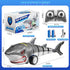 Xelabrion 2.4Ghz 3-5 5-7 4-8 Remote Control Shark Toys for Kids Boys, Electric RC Shark Car Truck Toys with Light, All
