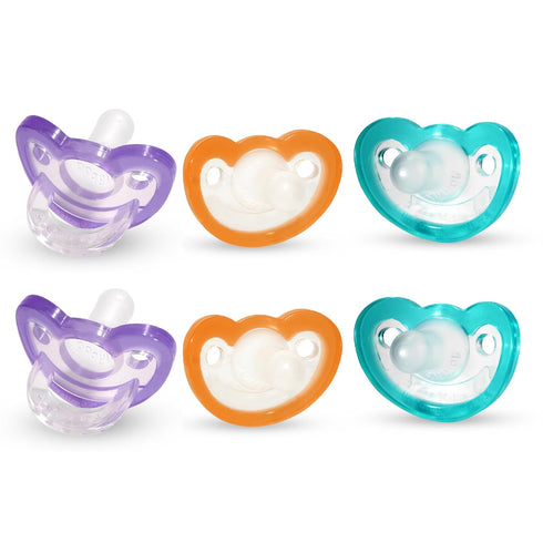 RaZbaby Jollypop Pacifier for Newborns & Up, USA Made, Natural Shaped Orthodontic