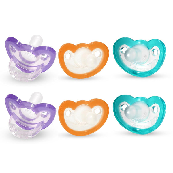 RaZbaby Jollypop Pacifier for Newborns & Up, USA Made, Natural Shaped Orthodontic