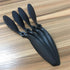skrnrhrery 8060 8x6 3.17 10 Propeller for RC Airplane Quadcopter Black Soft Propeller Blades Fold Resistant with Shaft