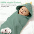 4 Set, 100% 2 32x32 Inch 2 PCS Muslin Baby Bath Towels Cotton PCS Animal Hooded Baby Towels & PCS Washcloths, Ultra