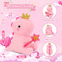 Girlfriend(Pink,12 inch) SQEQE Dinosaur Stuffed Animal, Cute Dinosaur Plush Toys with Fairy Wand, Dino Plushies