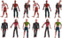 Zerodeko 12 PCS Toy Zombie Action Figures – Movable Mini Zombie Figurines for Presents, Decoration, and Party Favors