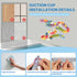 Vaofrean 48PCS 3-5,DIY 2 3 4 5 6 7 8Years Toddler Bath Toys for Kids Ages Duck Slippery Slide Track Baby Bath Tub Toys