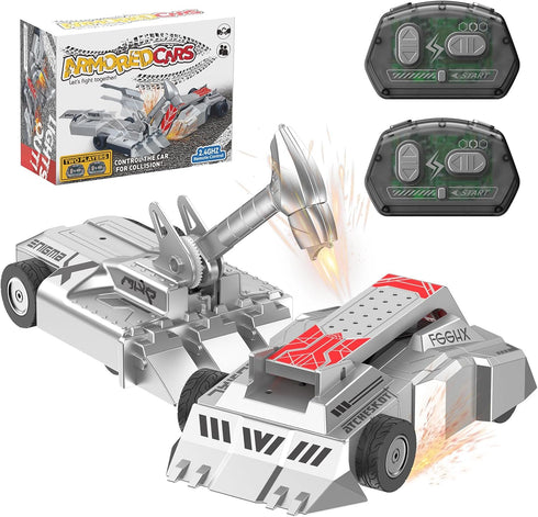 Cetuai Remote Control Battle Robots, 2-Player RC Fighting Toys for Kids Wireless Fighting
