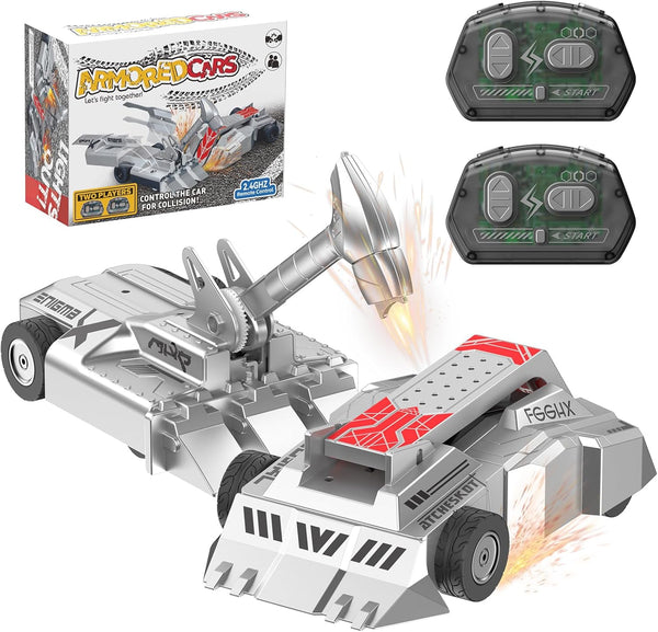 Cetuai Remote Control Battle Robots, 2-Player RC Fighting Toys for Kids Wireless Fighting