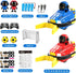 Set 2 360Rotating|Christmas 3 4 5 bessome Cute Cartoon Remote Control Bumper Car Toy of Players Football Games|Toddlers
