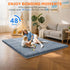 1.3" 47x47 Inch Tummy Omzer Baby Play Mat for Floor - Thick Foam Playpen Mats with Removable & Washable Cover for Time