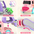 1 2 3 5-in-1 LASCOTON Toys for Year Old Girl, Carrier Truck for Toddler Girl, Friction Power Toy Cars with Light