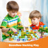 126PCS Playset, GobiDex Magnetic Blocks Build Dinosaur MagWonder with Building Pretend Play Toys, STEM Montessori