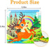 16 Piece Colorful Wooden Puzzles for Kids Ages 3-5, Educational Toys for Boys and Girls (9 Puzzles)