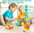 vusum 1 6-12-18 1-3,1 1 2 3 4 Toddler Toys for Year Old Boy,Press to Go Car Baby Toys Months,Push Toy Cars for Toddlers