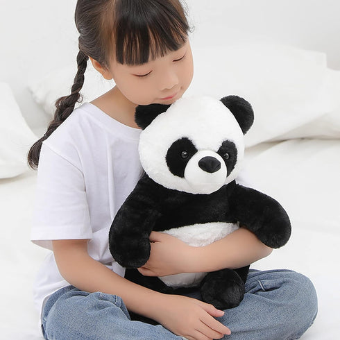16" Cute Panda Bear Stuffed Animal Plush Toy - Soft Body Doll Panda Pillow - Gift for Kids Boy Girl Birthday
