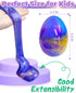 5 Pack Greingways Prefilled Easter Eggs Galaxy Slime Toys, Teens Easters Basket Stuffers Egg Fillers, Easter Games Gift