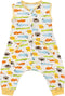 Baby Sleep Sack, Cotton Toddler Baby Sleeveless Sleep Sack with Feet, Wearable Blanket, 0.5 TOG Sleepsacks for Boys