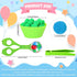 142 Set 12 8 2 120 Counting Pieces Fine Motor Skills Handy Scooper Sensory Bin Filler Includes Sorting Bowls, Tweezers