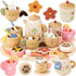 Beberolen Tea Party Set for Toddlers 3-5 Girls Boy Birthday Gift Pretend