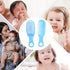 Set 2pcs Set BESPORTBLE Brush and Comb for Newborns, Soft Bristle Scalp Massage Hair Comb Kit, Plastic Grooming Tools