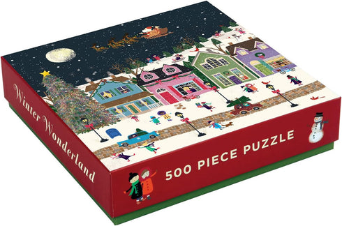 Winter Wonderland: Galison 500 Piece Jigsaw Puzzle for Adults and Families