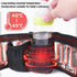 Fockety 47.3 12.1cm Bottle Warmer, USB Powered LCD Display Adjustable Temperature Baby Bottle Warmer Dual Bottles