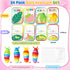 Kids,24 Pack AuroTops Valentines Day Cards for Cute Keychains Bulk Sensory Slug Fidget Toys with Valentines Cards