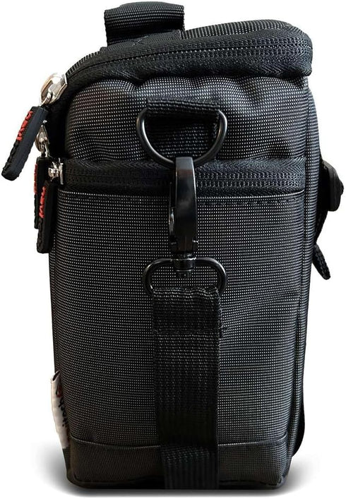 Navitech MBP853 Black Baby Monitor and Camera Carry Case Bag Compatible With Motorola Connect