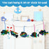 Motionchic 80 Pieces Tropical Fish Scratch Card for Kids, Rainbow Ocean Fish Paper Crafts for Summer Party DIY