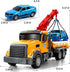 2-4 3-5 4-8,Friction JUKUDAHU Tow Trucks for Toddlers Years Old - Flatbed Truck Toy for Kids Aged Powered Transport