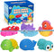 BenBen Bath Toy, 6PCS Color Changing Bath Toys for Kids Ages 1-3,